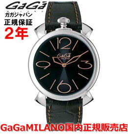 【国内正規品】GaGa MILANO ガガミラノ 腕時計 ウォッチ メンズ レディース MANUALE THIN 46MM マヌアーレ シン46mm 5090.02 SWISS MADE