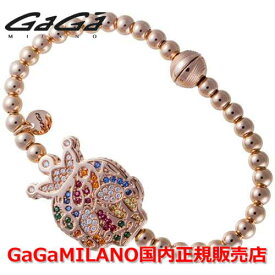 【国内正規品】GaGa MILANO ガガミラノ Men's Ladies/メンズ レディース GB Bracelet/GBブレス GB-SKULL3-PG-MLT/スカル マルチカラー