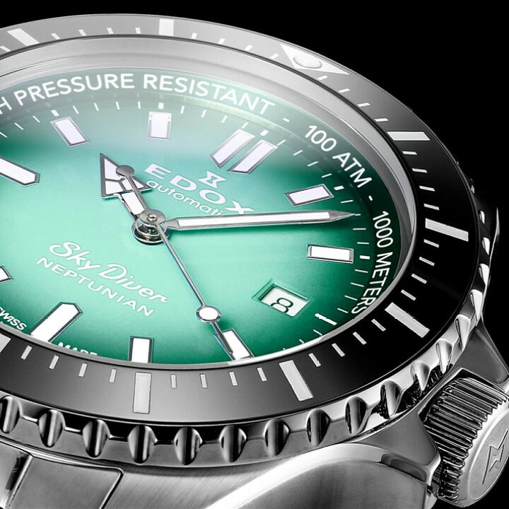 楽天市場】【国内正規品】EDOX エドックス スカイダイバー 