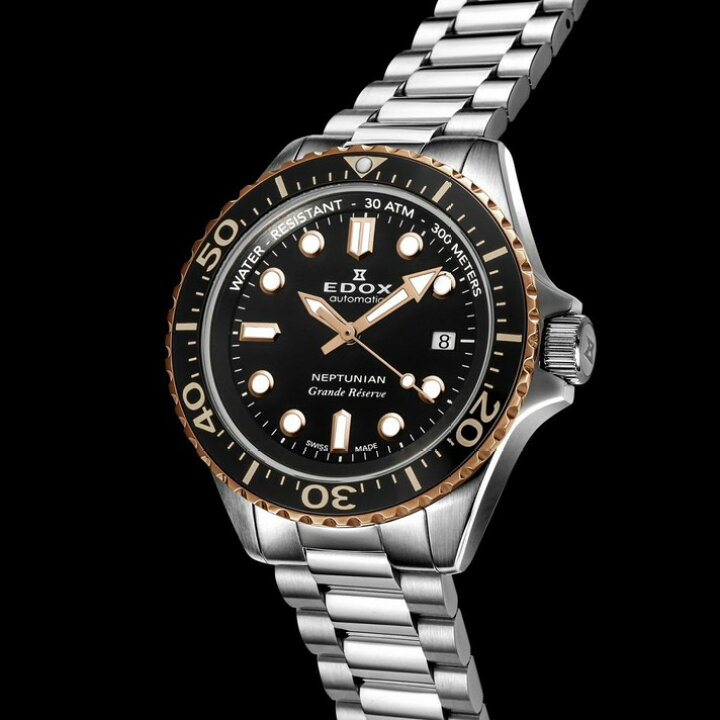楽天市場】【国内正規品】EDOX エドックス ネプチュニアン グランデ  