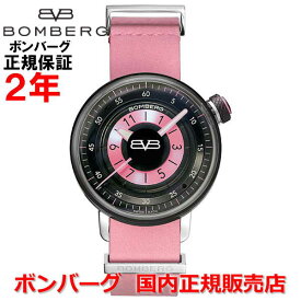 懐中時計としても使用可 国内正規品 BOMBERG ボンバーグ レディース 腕時計 クオーツ BB-01 ピンク&ブラック BB-01 PINK & BLACK LADY CT38H3PBA.05-1.9
