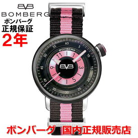 懐中時計としても使用可 国内正規品 BOMBERG ボンバーグ レディース 腕時計 クオーツ BB-01 ピンク&ブラック BB-01 PINK & BLACK LADY CT38H3PBA.05-2.9