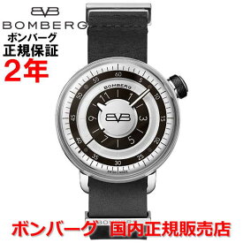懐中時計としても使用可 国内正規品 BOMBERG ボンバーグ メンズ 腕時計 クオーツ BB-01 ブラック&ホワイト BB-01 BLACK & WHITE GENT CT43H3SS.03-1.9