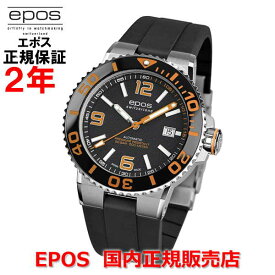 国内正規品 EPOS エポス メンズ 腕時計 自動巻 Sportive Diver スポーティブ ダイバー 3441ABKORBKR