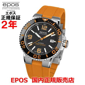 国内正規品 EPOS エポス メンズ 腕時計 自動巻 Sportive Diver スポーティブ ダイバー 3441ABKORORR
