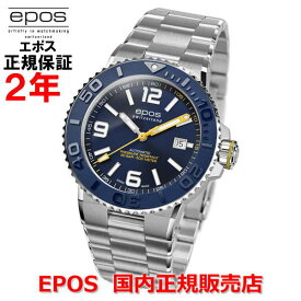 国内正規品 EPOS エポス メンズ 腕時計 自動巻 Sportive Diver スポーティブ ダイバー 3441ABLM