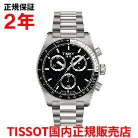 【国内正規品】 TISSOT ティソ チソット PR516 クオーツ クロノグラフ 40mm メンズ 腕時計 ウォッチ ステンレススティールブレスレット ブラック文字盤 黒 T149.417.11.051.00