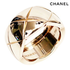 【返品OK】＃50 10号 CHANEL シャネル ココクラッシュ 　ラージ リング ピンクゴールド ローズゴールド750(PG) 指輪 【中古Aランク】