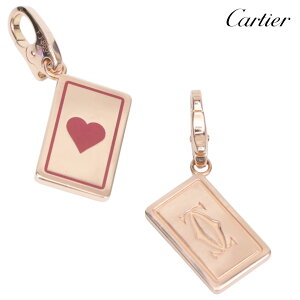 �y�ԕiOK�z�J���e�B�G Cartier �g�����v �`���[�� 750(PG) �s���N�S�[���h K18 �l�b�N���X �y���_���g�g�b�v �n�[�g 4.0g