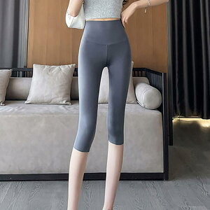 着圧レギンス 7分丈 ダイエット ガードル ハイウエスト クール 夏用 寝るとき 夜 着圧 ガードル 強力 引き締め 薄手 脚?せ 美脚 美尻 ヒップアップ 補正下着 インナー ヨガ フィットネス 吸汗