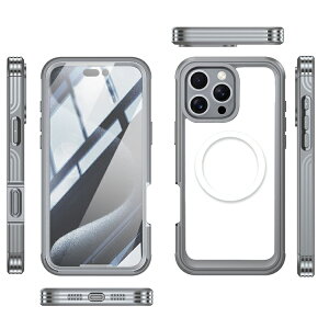 iPhone16 �P�[�X �ϏՌ� iPhone 16 Plus/16 Pro/16 Pro Max �J�o�[ �J�����ی삠�� �N���A �w�ʓ��� ���� �O��ی� �t���J�o�[ Qi�[�d ���C�����X�[�d �Ή� Apple �A�b�v�� �A�C�t�H��16/16�v���X/16�v��/16�v