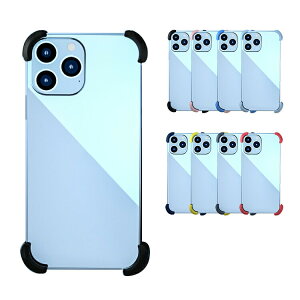 iPhone16/15/14/13 �P�[�X �ϏՌ� �J�o�[ 1�Z�b�g ���v4���� �p �ی� �R�[�i�[�o���p�[ �ی삩�������� TPU �\�t�g�P�[�X���@��Ή� iPhone 16 Plus/16 Pro/16 Pro Max �A�C�t�H��16/16�v���X/16�v��/16�v���}�b