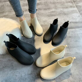 レインブーツ ショート レディース レインシューズ サイドゴア 雨靴 おしゃれ ショートブーツ 完全防水 滑らない 痛くない 歩きやすい 履きやすい ブーティ レインシューズ 雨対策 梅雨 通勤 通学 アウトドア