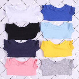 日常服人形 着せ替え ぬいぐるみ用 15cm 10cm Tシャツ 人形 ぬいぐるみ服 ミニ洋服 20cm 10cm ぬいぐるみ用服 半袖 コスチューム かわいい 衣替え コスプレ ぬい服 ぬいぐるみ 洋服 プレゼント ハンドメイド 入園 入学 出産 アイドル衣装
