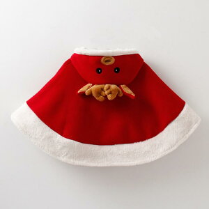 サンタコスチューム トナカイ キッズ マント サンタ服 子供 サンタクロース ケープ サンタ衣装 あったかボア 女の子 男の子 子供服 コスプレ パーティー クリスマス 送料無料