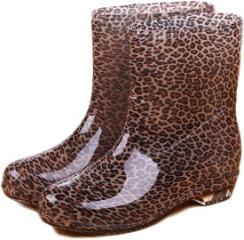 ショート レインブーツ レディース かわいい 花柄 おしゃれ ヒョウ柄 お洒落 ガーデニング 庭いじり にわ 畑仕事 はたけ シンプル 無地 ショート丈 雨 雨の日 梅雨 幅広 水作業 長靴 レインシ