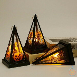 【3点セット】ハロウィン 飾り ライト セット 飾り付け ハロウィーン led 置物 吊り下げ ランタン インテリア 部屋 小物 雑貨室内 屋外 生活 防水 かわいい かぼちゃランタン カボチャのラン