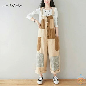 pc ƃY{ Tybg I[o[I[ fB[X  Overalls J[Spc \ [Npc Ȃ ƕ JWA fj I[C t H 킢pc [N