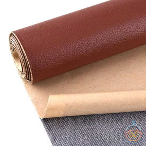 選べる26色 貼るレザー 合皮 PU 合成皮革 レザー 補修 簡単 ステッカー 接着シール 100cm×137cm フェイクレザー シール 粘着式 セルフカット カット可能 便利 補修布 革 ソファー シート ハンドメ