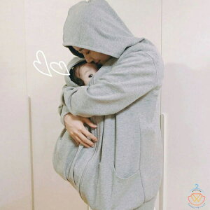 マタニティ パーカー ママコート フード付き おんぶコート あったか シンプル 裏起毛 秋冬 産前 マタニティウェア 防寒 抱っこ紐パーカー 可愛い 産後 多機能 大きいサイズ 授乳服 抱っこ マ