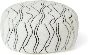 ふわふわ 座布団 座面クッション リビング 筵パッド 出窓 バルコニー 居間 和室 茶室 読書 おしゃれ 北欧 オールシーズン 丸型 45*20cm 瞑想用クッション 座り心地いい