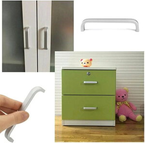 取っ手 ドア取っ手戸棚 食器棚用 キャビネット取手 引き出し つまみ 金具 アルミ合金 ノブ ハンドル10個セット