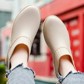 晴雨兼 履きやすい おしゃれ 雨靴 歩きやすい 防水 レインシューズ レインブーツ ショートブーツ 無地 滑り止め レディース 短靴