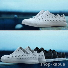 22.0cm〜27.0cm 柔らかい 雨靴 ひもなし スリッポン レインスニーカー 男女兼用 スニーカー感覚で履ける