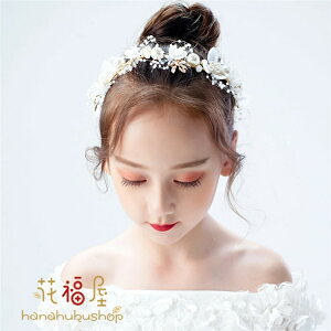 子供ヘアアクセサリー 花輪 子どもカチューシャ キッズ髪飾り フラワーガール結婚式 子供フォーマル ピアノ発表会ドレス