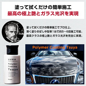 楽天市場 Luxia ラクシア ポリマーコーティング 60ml ガラス系コーティング剤 極艶 洗車キズ拡散 高級脂肪酸 変性シリコン配合 肌触りツルツル 簡単施工 ケイディオンラインショップ
