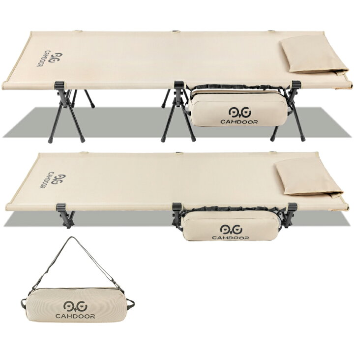 楽天市場】コット 2WAY フォールディング コット【CAMDOOR】折りたたみ  