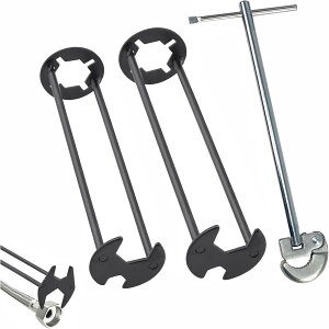 シンクレンチ 水栓スパナ 水道 工具 水栓レンチ 蛇口ツール セット 洗面台 蛇口スパナ レンチ 混合栓交換工具 180度回転 多機能シンクレンチ ポータブルシンク修理レンチ 蛇口 水栓器具の取