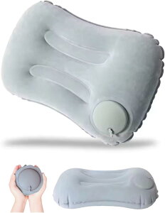 【100円OFFクーポン&P5倍】ポータブルクッション 旅行 便利グッズ 飛行機 快適グッズ エアー 座布団 腰 お尻が痛くならない レジャーシート 一人用 厚手 キャンプ アウトドア ピクニック お