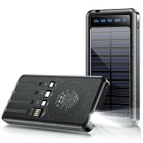 楽天市場】モバイルバッテリー 26800（ソーラーチャージャー 