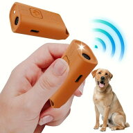 犬の無駄吠え防止 充電式 防吠デバイス (アンチバーク) - 最大5m効果範囲 超音波で安全・簡単 屋内/屋外 …