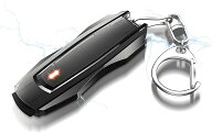 静電気防止キーホルダー ポータブル静電気除去装置 静電気防止スティックキーリング シリコンは塗装を傷…