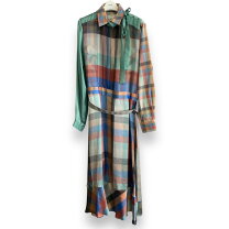 楽天市場】sacai ワンピース（柄チェック）（ワンピース｜レディース  