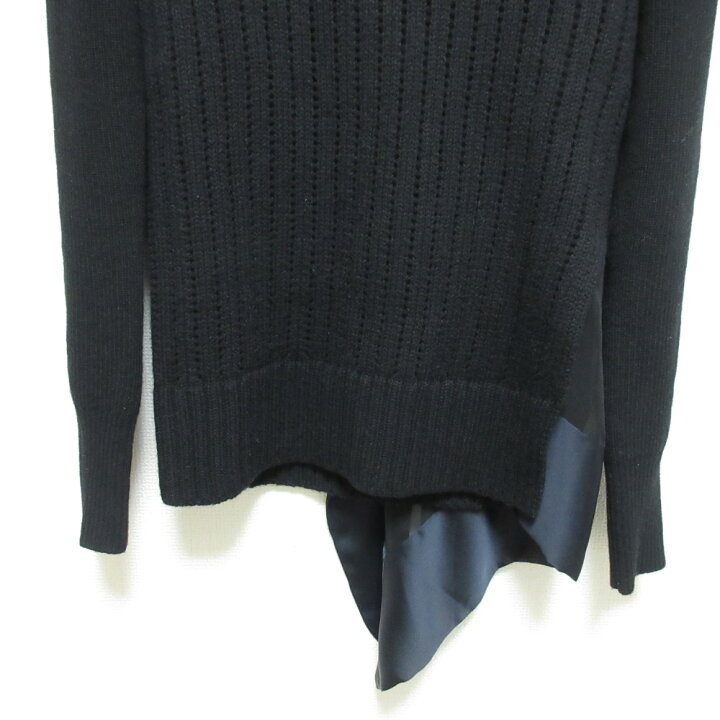 楽天市場】【中古】美品 21AW Sacai サカイ 長袖 シアードッキング  