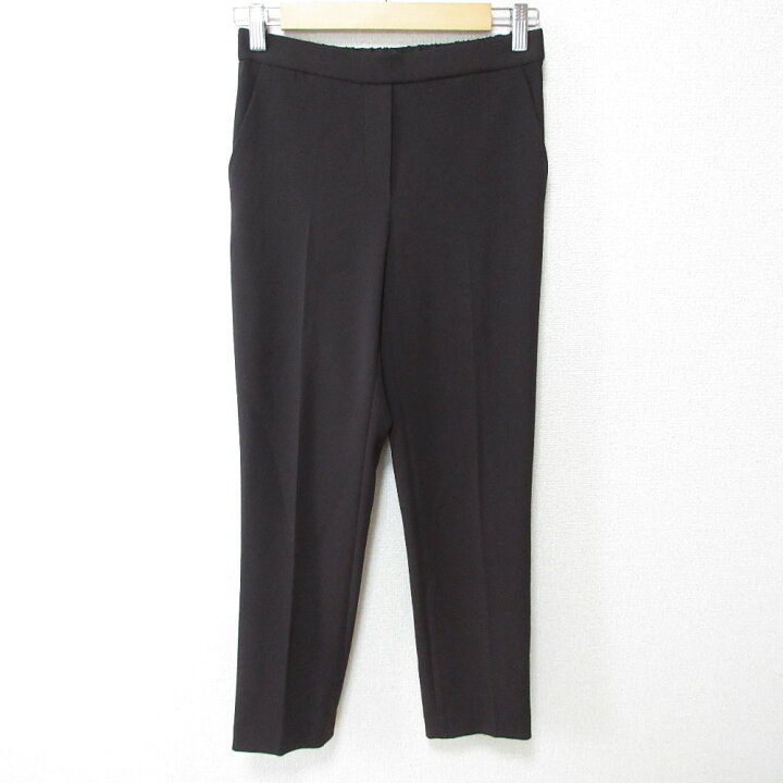 中古】セオリー theory 23AW TRACEABLE STRIPE TREECA GZ パンツ  