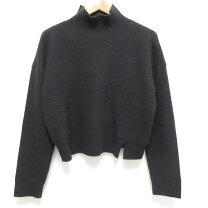 美品】フォクシー ニット セーター カシミア100％ シンプル黒ブラック