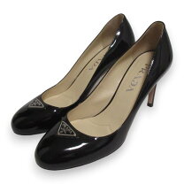 PRADA オープントゥ パンプス パテント Dior CHANEL