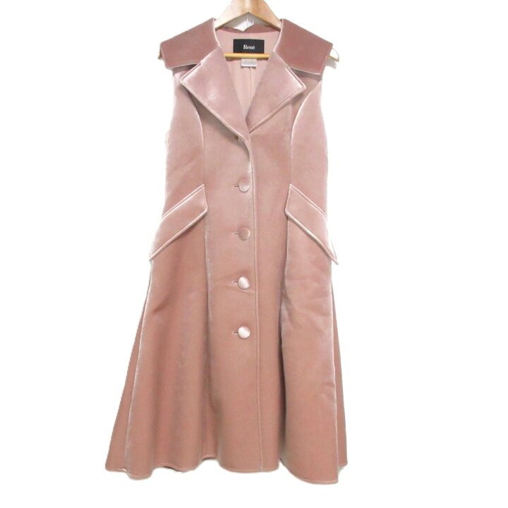 楽天市場】【中古】 未使用 23AW Rene ルネ ベロアロングジレ 