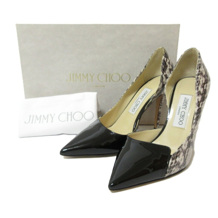 楽天市場】【中古】美品 JIMMY CHOO ジミーチュウ パテントレザー 