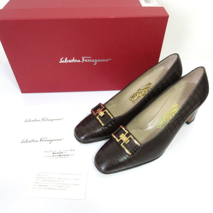 楽天市場】【中古】未使用 Salvatore Ferragamo サルヴァトーレ  