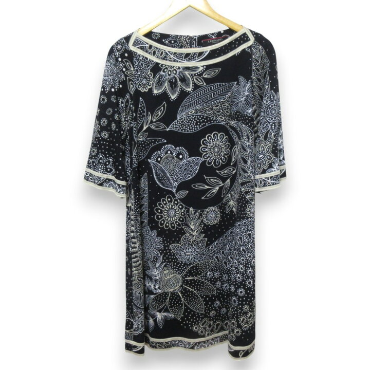 楽天市場】【中古】美品 LEONARD レオナール フラワープリント  
