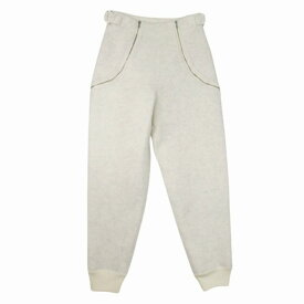 【中古】美品 FUMIKA_UCHIDA フミカウチダ FULLING W-FACE TRACK PANTS ダブルフェイス トラックパンツ 36 OYSTER レディース Luxs ブランド古着のリュクス