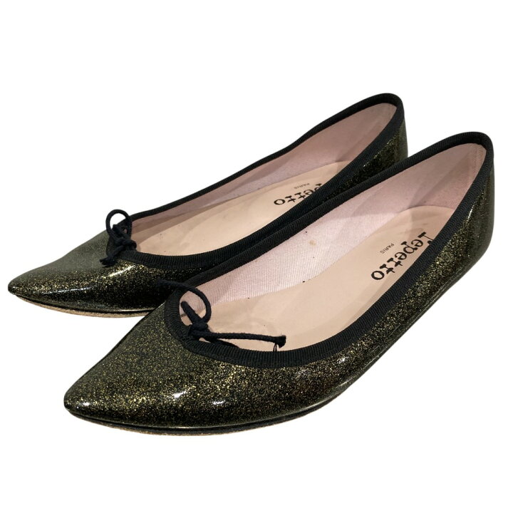 楽天市場】【中古】美品 repetto レペット パテントレザー ポイン  