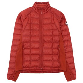【中古】美品 CANADA GOOSE カナダグース ハイブリット ライトダウンジャケット 2701M L/G レッド メンズ Luxs ブランド古着のリュクス