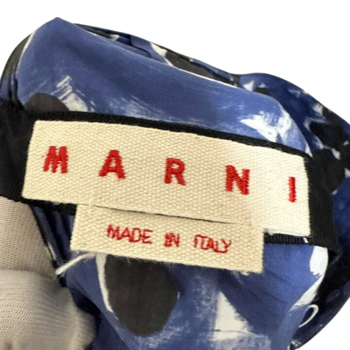 楽天市場】【中古】美品 22AW MARNI マルニ ドット柄ペイントプリント  