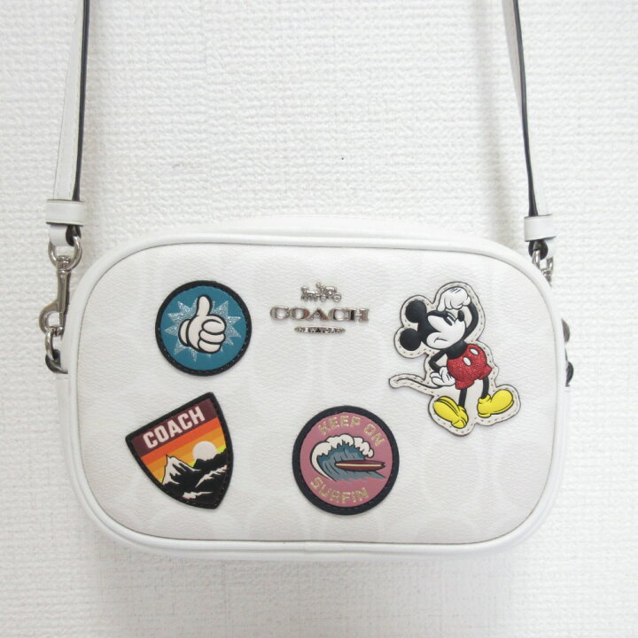 楽天市場】【中古】良品 COACH コーチ ディズニー コラボ ミッキー 
